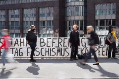 8. Mai, Tag der Befreiung vom Nationalsozialismus in Hamburg.