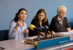 Pressekonferenz im Kieler Landeshaus