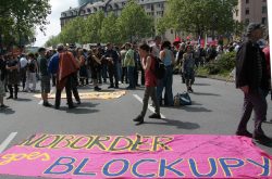 Demonstration gegen die Kapitalmarktkrise, Frankfurt, 19.5.2012