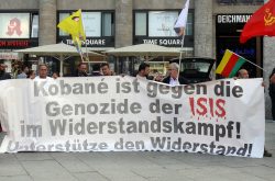 Demo der Kurden in Köln