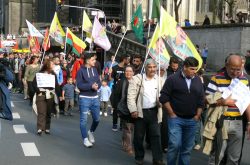 Demo der Kurden in Köln