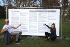 Katharina & Bernd: Gesicht zeigen für den Beitritt zum Atomwaffenverbotsvertrag!