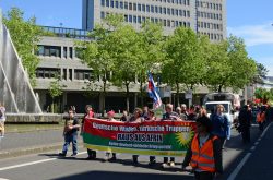 Protest gegen Rheinmetall