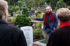 Neu gestaltet: Das Grab von Münsters bekanntestem Antifaschisten Paul Wulf