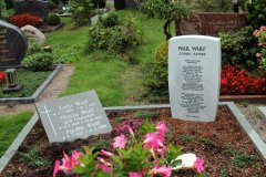 Neu gestaltet: Das Grab von Münsters bekanntestem Antifaschisten Paul Wulf