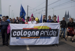 'Deine Stimme Deine Wahl - gegen Nationalismus', Kundgebung zur Europawahl 2019 auf der Kölner Deutz-Werft am 19.05.2019