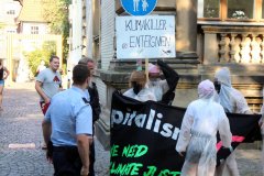 Protest gegen Laschet: Klimaalarm!