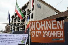 Kundgebung Abrüsten statt Aufrüsten in Köln