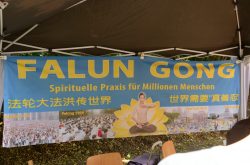 Koelner Menschenrechtsfestival, Stand Falun Gong