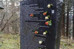 Kriegsendphasenverbrechen im Burgholz - Gedenken zur klarheit und Wahrheit