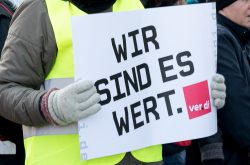 Göttingen: Warnstreik 2018-03-01 Öffentlicher Dienst