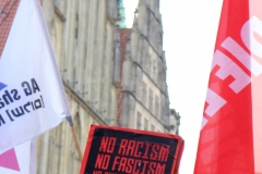 Demonstration gegen den Kreisparteitag der AfD am 11. Januar 2020 in Münster