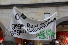 Demonstration gegen den Kreisparteitag der AfD am 11. Januar 2020 in Münster