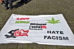 Global Marijuana March Kundgebung