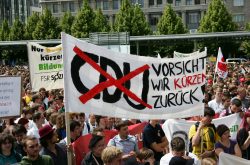 Bildungsstreik in Leipzig