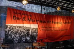 Tag der Befreiung in Hamburg 2021, Fest auf dem Rathaus Markt