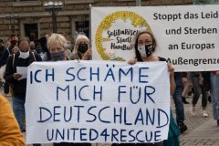 Transparent: Ich schäme mich für Deutschland United For Rescue