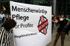 Münster: Unteilbar-Demo #Sogehtsolidarisch