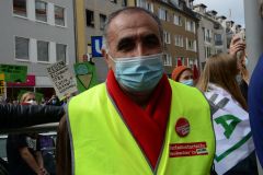 Klimastreik in Köln: Zeki Gökhan, MdB der Linken