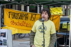Fukushima-Gedenkaktion Göttingen 11. März 2017