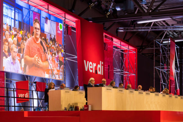 5. verdi Bundeskongress 2019 in Leipzig